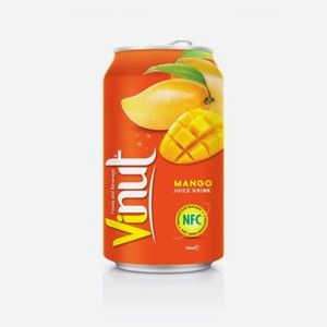 Напиток сокосодержащий Vinut Mango, 330 мл